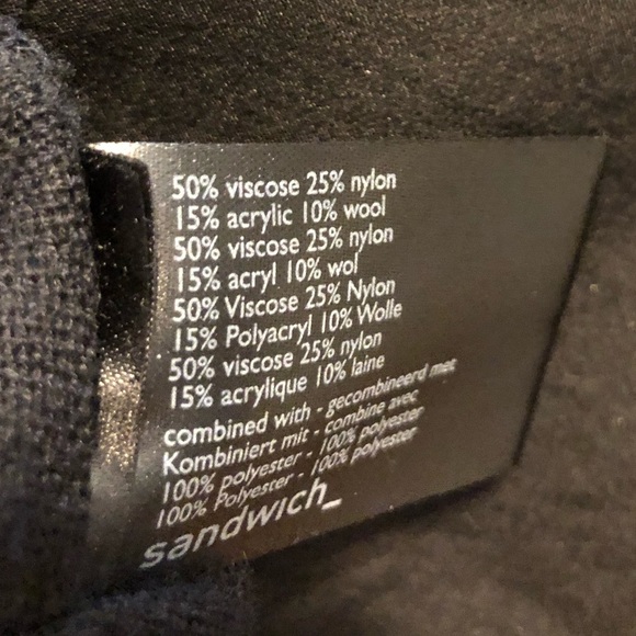 Sandwich Black Cardigan - Picture 4 of 4